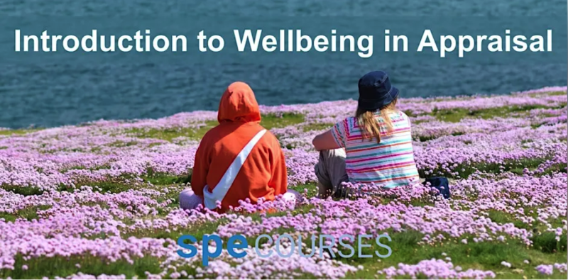SPE Courses: Wellbeing in Appraisal