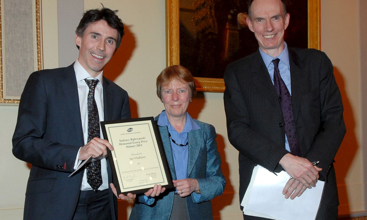 Ian Mulheirn, Kate Barker, Dave Ramsden