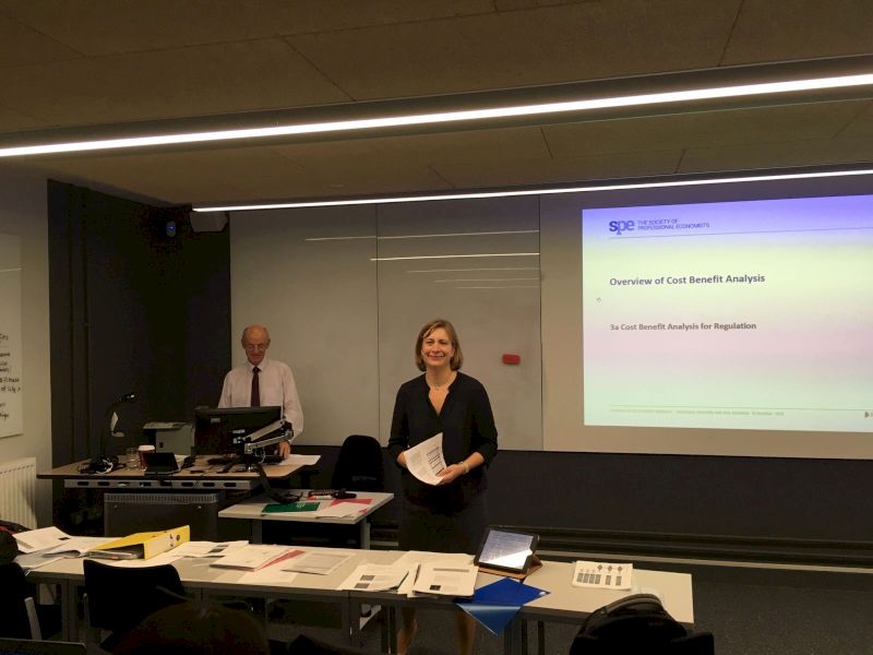 Positive feedback from last week's Cost Benefit Analysis course